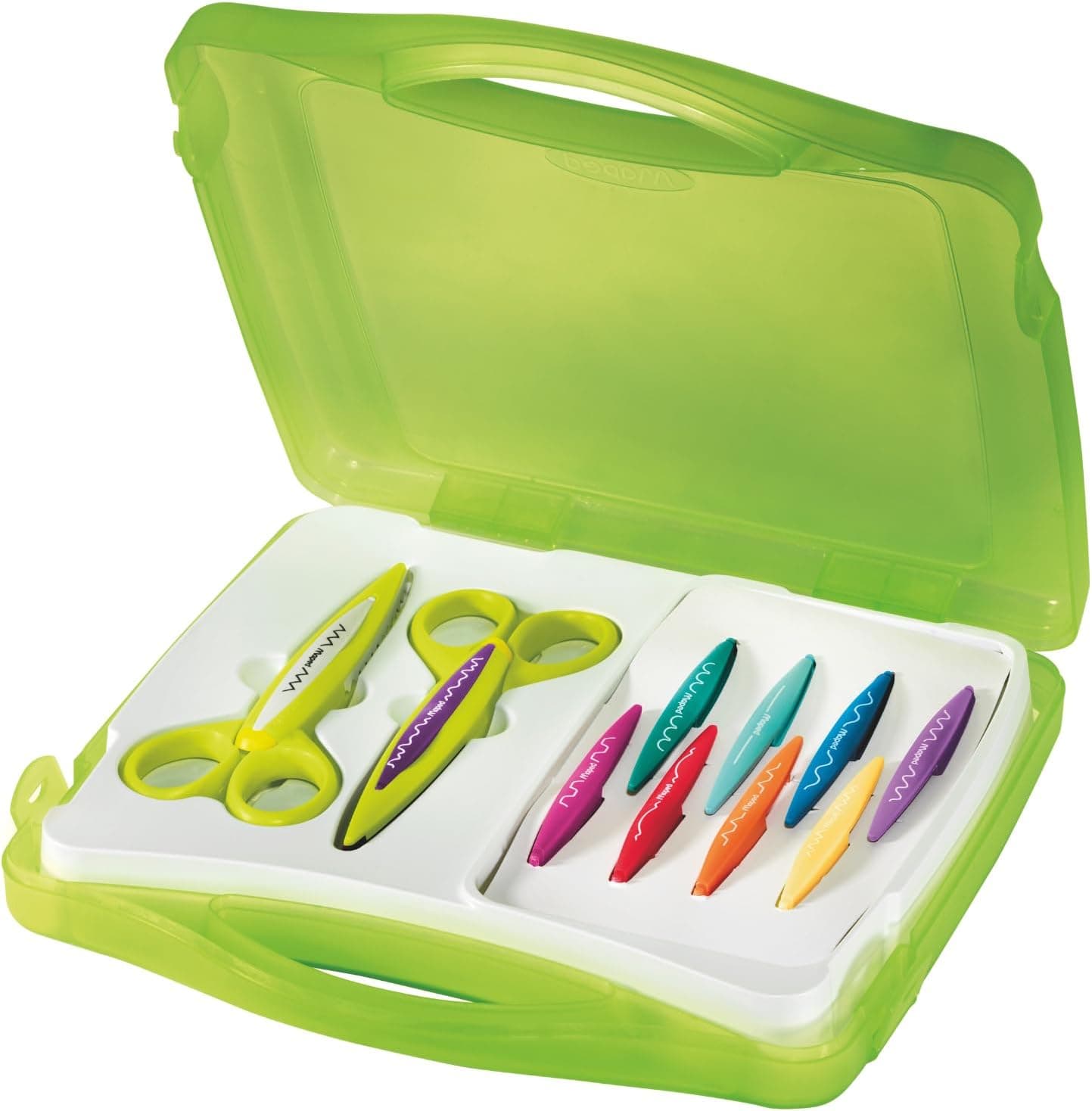 Nożyczki kreatywne w walizce